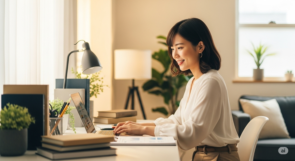 専業主婦が在宅の仕事で自分らしく働く
