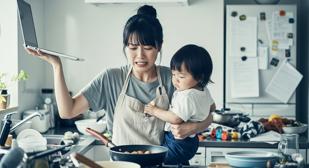 家事育児仕事のキャパオーバー、なぜ起きる？