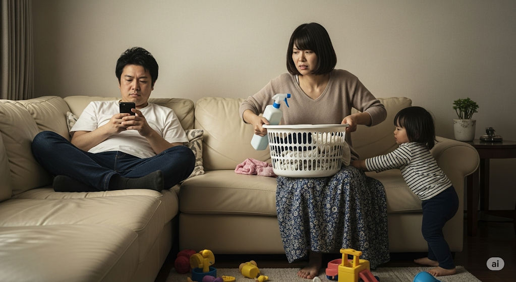 家事を全くしない夫の割合とは