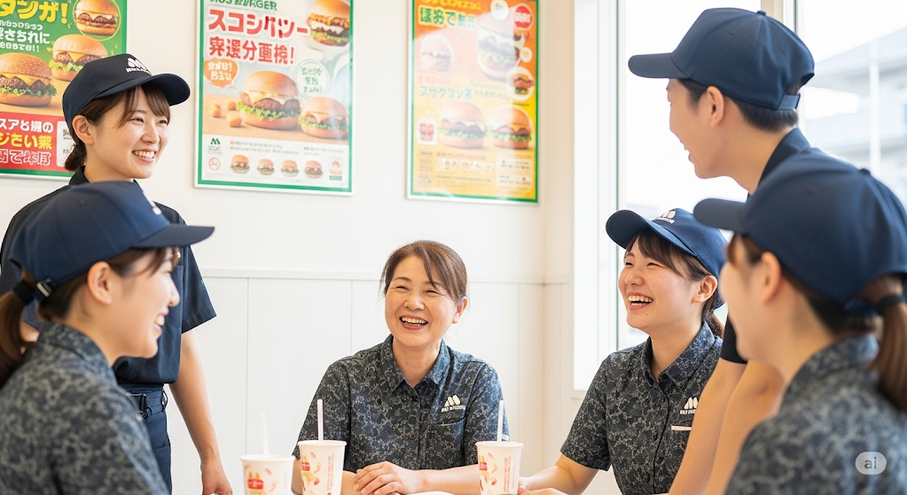 モスバーガーのパート主婦口コミで見る労働環境