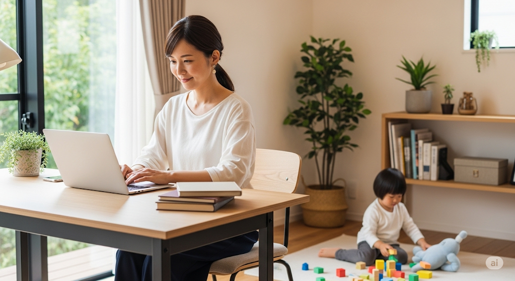 子持ちの転職は在宅勤務も選択肢
