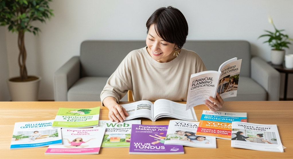 主婦の暇つぶしにおすすめの目的別資格
